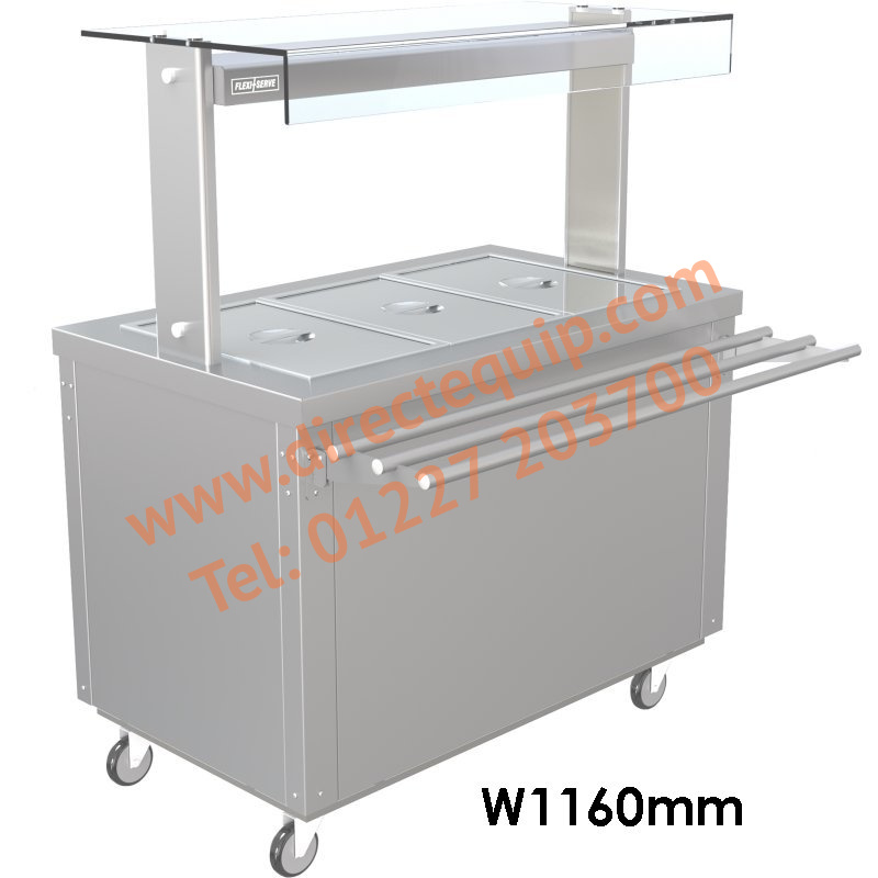Parry Flexi-Serve Ambient Cupboard with Chilled Well FS-AW3